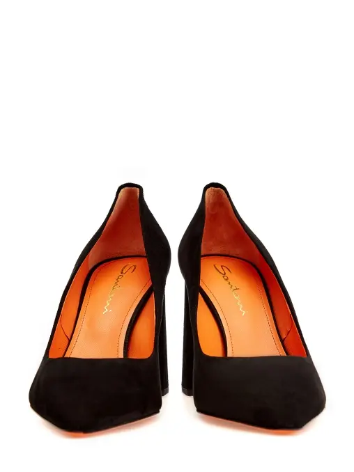 Туфли замшевые SANTONI