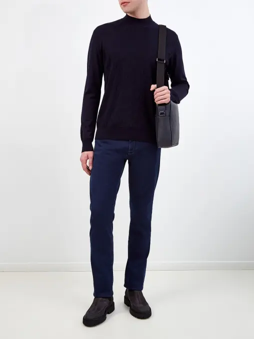 Джемпер шерстяной BERTOLO LUXURY MENSWEAR