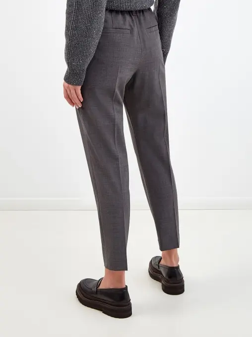 Брюки шерстяные BRUNELLO CUCINELLI