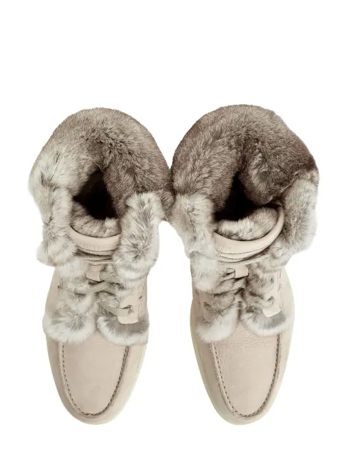 Ботинки кожаные SANTONI