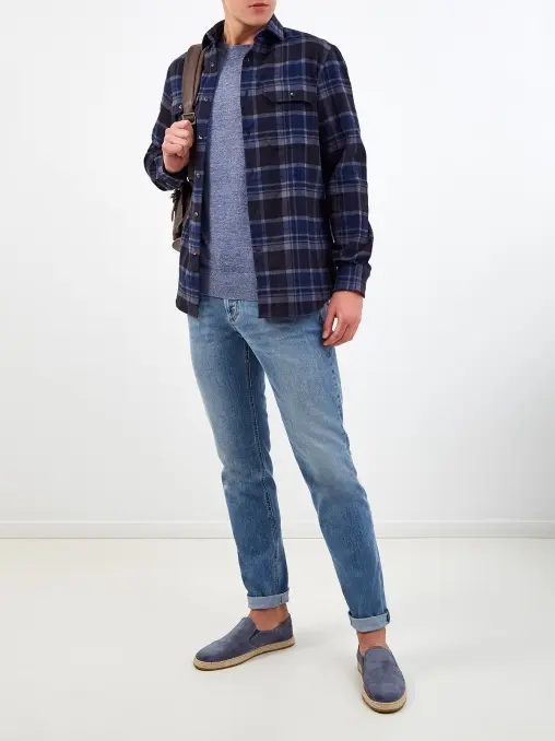 Джемпер льняной BRUNELLO CUCINELLI