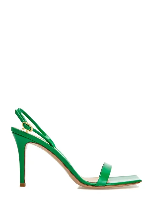 Босоножки кожаные GIANVITO ROSSI