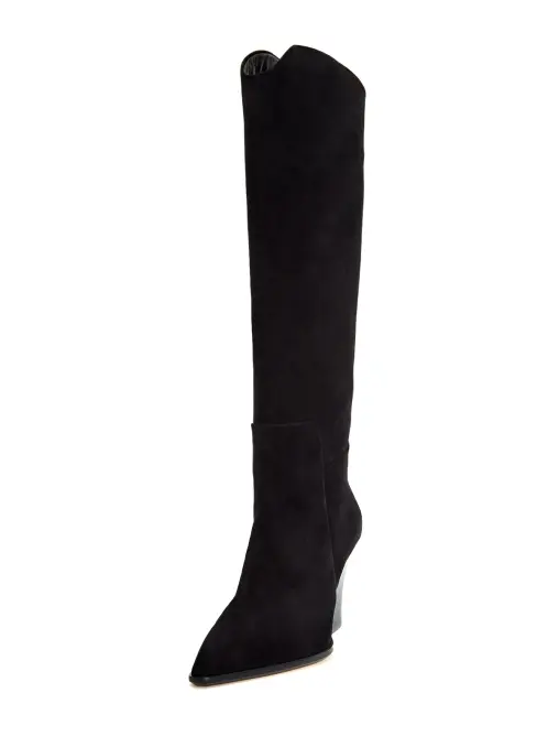 Сапоги замшевые SANTONI