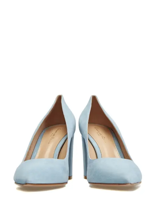 Туфли замшевые GIANVITO ROSSI