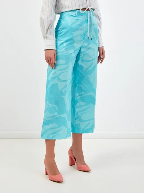 Брюки хлопковые ETRO