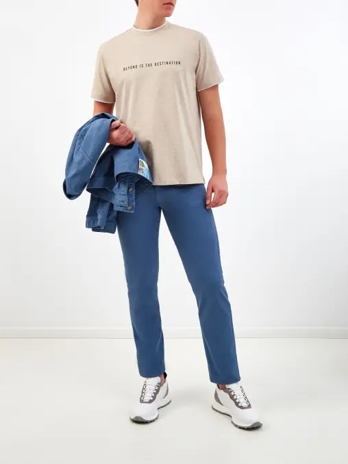 Джинсы хлопковые CANALI