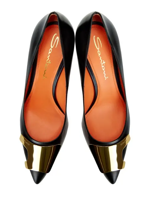 Туфли кожаные SANTONI