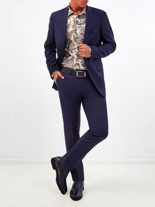 Брюки шерстяные ETRO