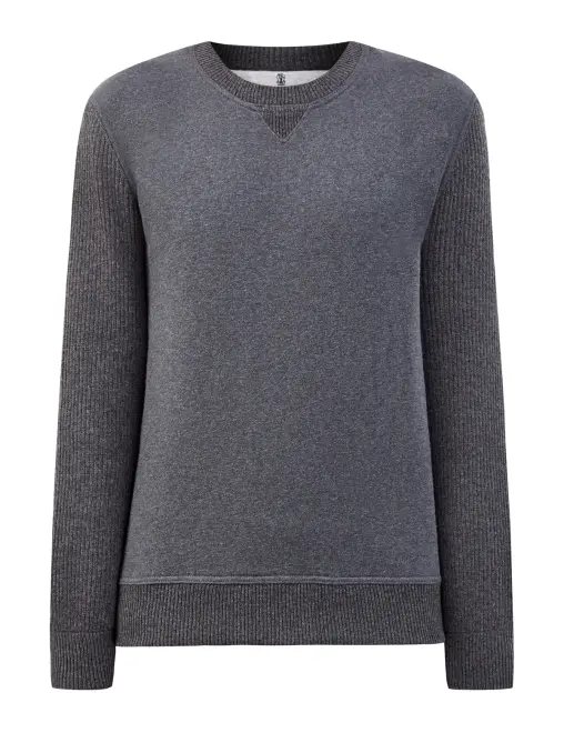 Свитшот хлопковый BRUNELLO CUCINELLI