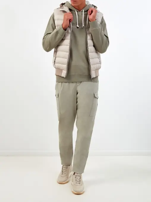 Брюки хлопковые BRUNELLO CUCINELLI