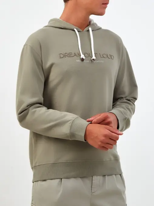 Худи хлопковое BRUNELLO CUCINELLI