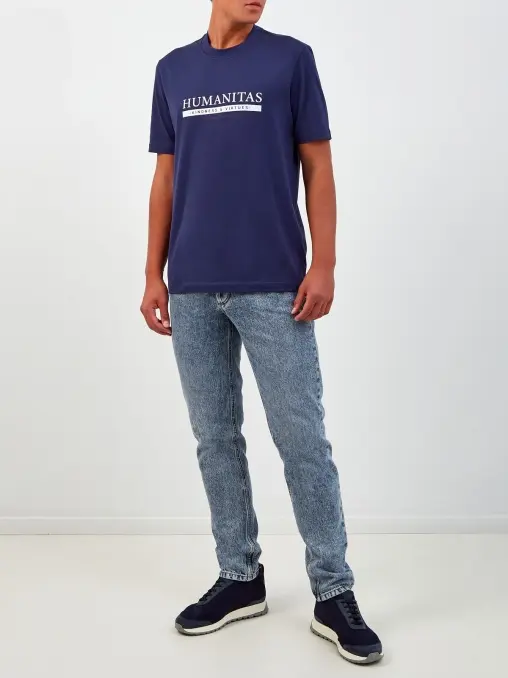 Футболка хлопковая BRUNELLO CUCINELLI