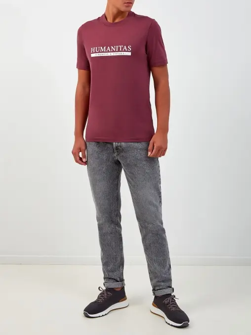 Футболка хлопковая BRUNELLO CUCINELLI