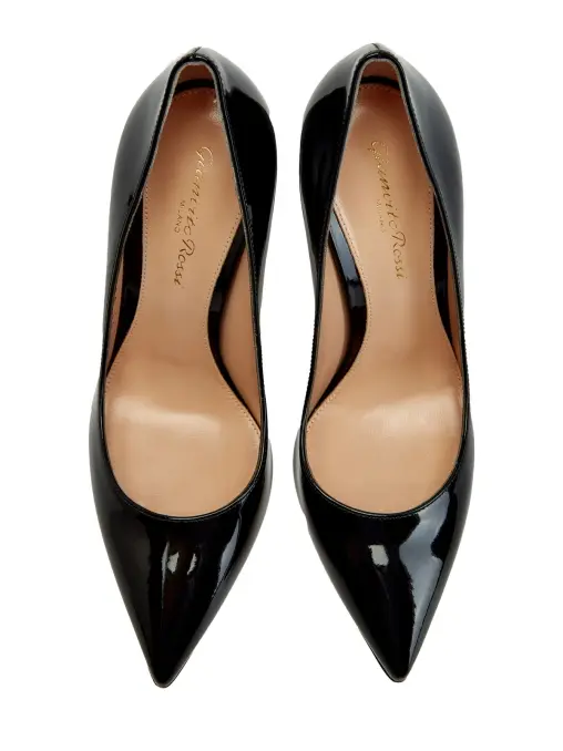 Туфли кожаные GIANVITO ROSSI