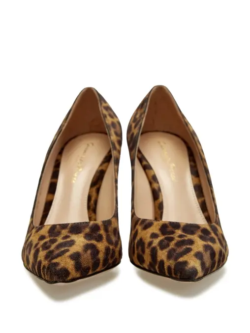 Туфли замшевые GIANVITO ROSSI