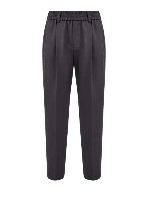 Брюки шерстяные BRUNELLO CUCINELLI