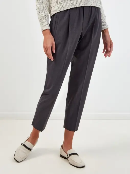 Брюки шерстяные BRUNELLO CUCINELLI