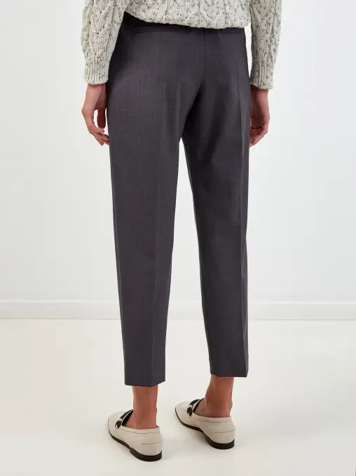 Брюки шерстяные BRUNELLO CUCINELLI