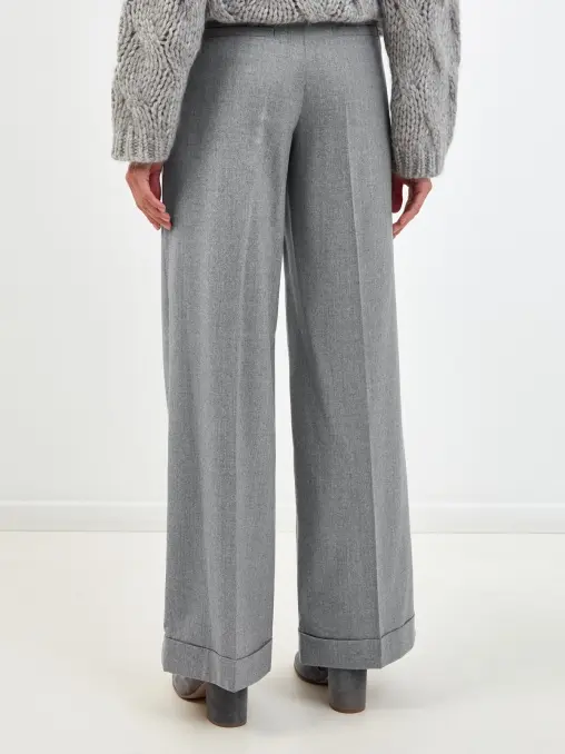 Брюки шерстяные BRUNELLO CUCINELLI