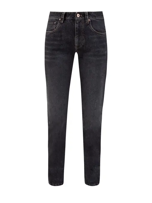 Джинсы хлопковые BRUNELLO CUCINELLI