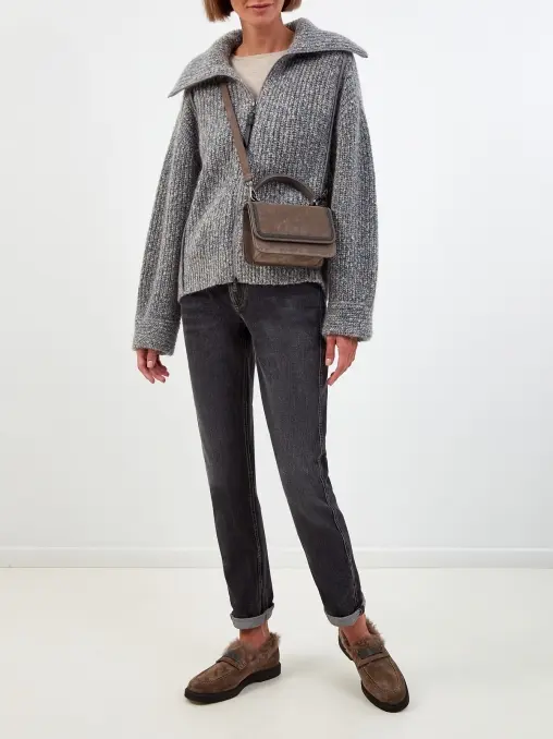 Джинсы хлопковые BRUNELLO CUCINELLI