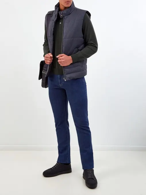 Джинсы хлопковые CANALI