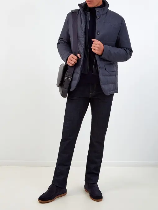 Джинсы хлопковые CANALI