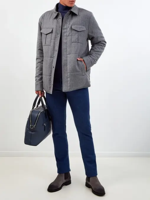 Куртка шерстяная CANALI