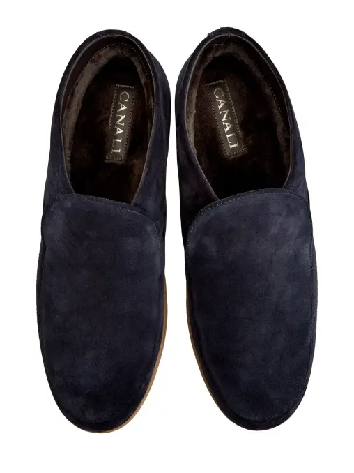 Ботинки замшевые CANALI