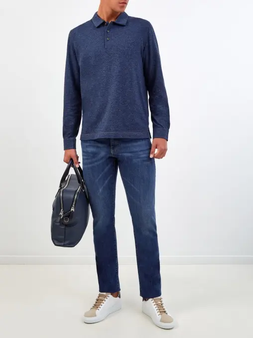 Джинсы хлопковые CANALI