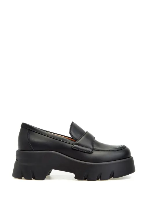 Лоферы кожаные GIANVITO ROSSI