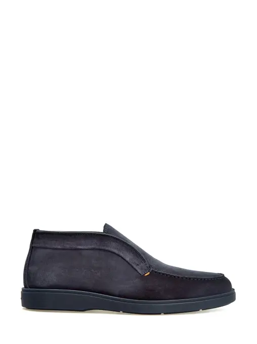 Лоферы замшевые SANTONI