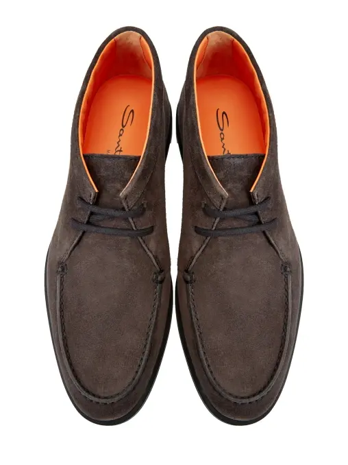 Ботинки замшевые SANTONI
