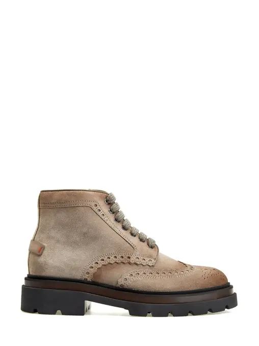Ботинки замшевые SANTONI