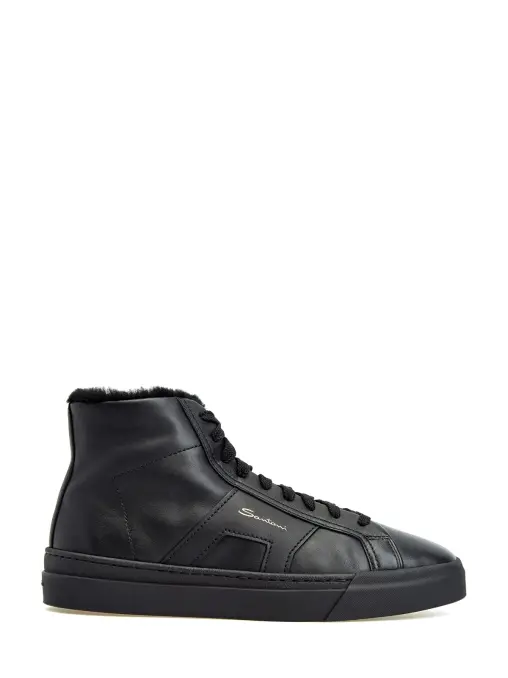 Кеды кожаные SANTONI