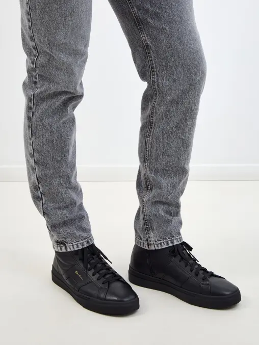 Кеды кожаные SANTONI