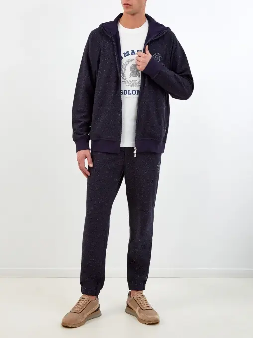 Джоггеры хлопковые BRUNELLO CUCINELLI