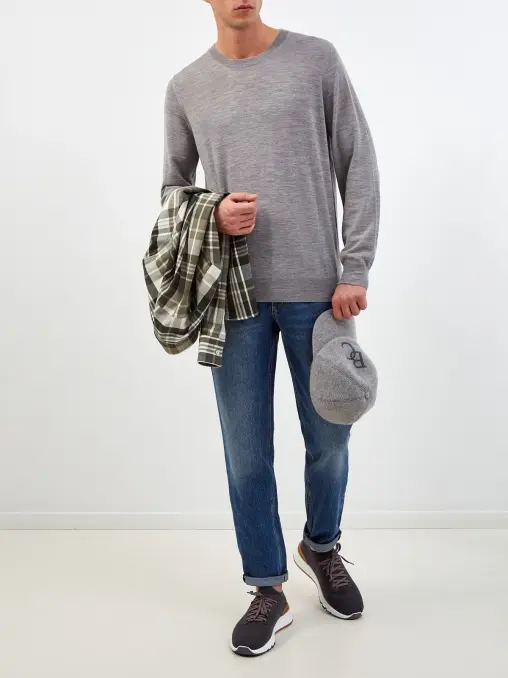 Джемпер шерстяной BRUNELLO CUCINELLI
