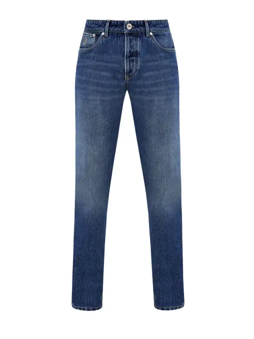 Джинсы хлопковые BRUNELLO CUCINELLI