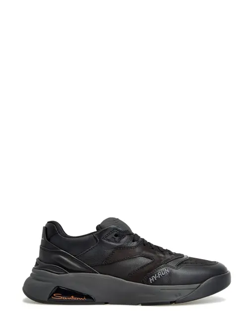 Кроссовки кожаные SANTONI