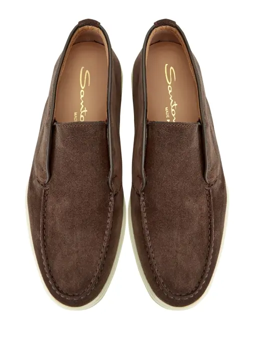 Ботинки замшевые SANTONI