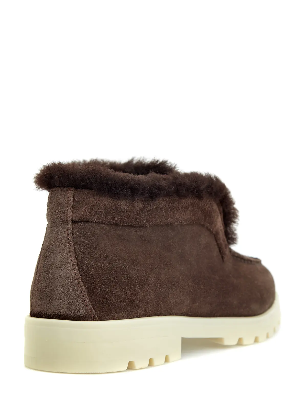 Ботинки замшевые