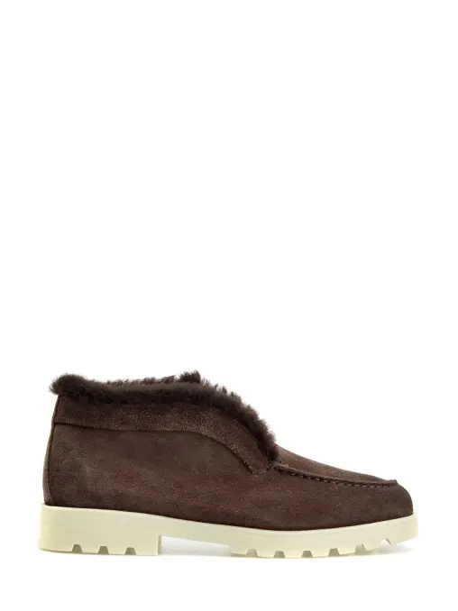 Ботинки замшевые SANTONI