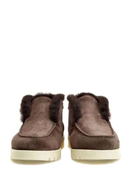 Ботинки замшевые SANTONI
