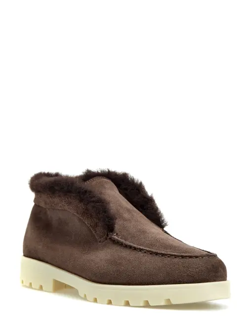 Ботинки замшевые SANTONI
