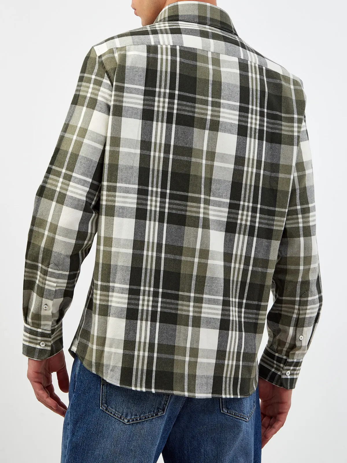 Рубашка Easy Fit хлопковая