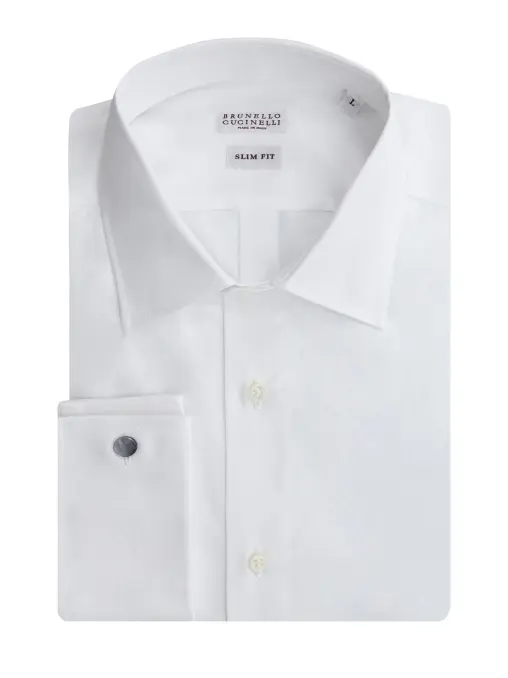 Рубашка хлопковая BRUNELLO CUCINELLI