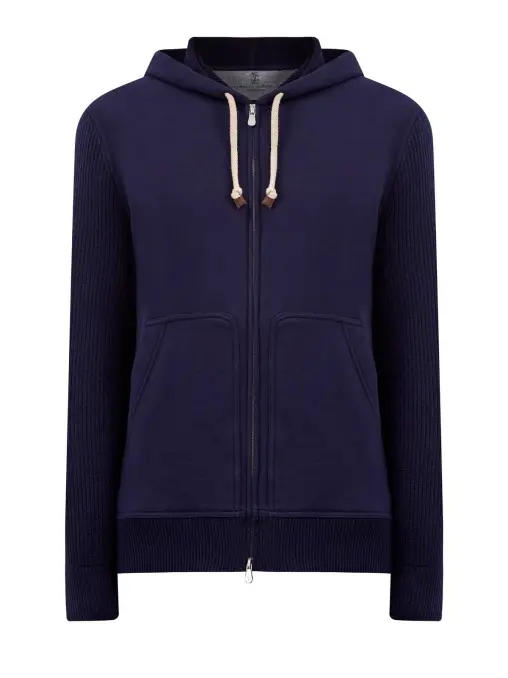 Толстовка хлопковая BRUNELLO CUCINELLI