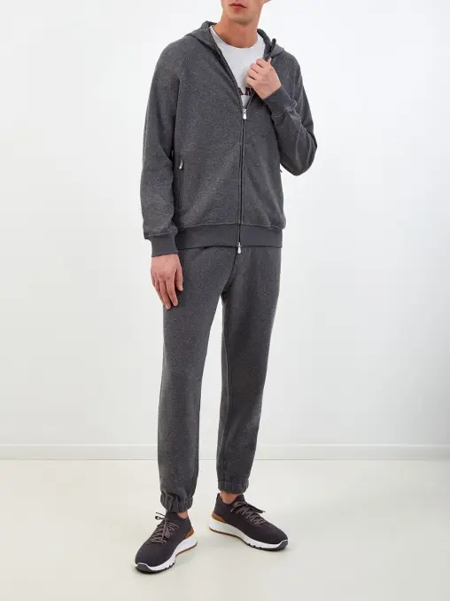 Толстовка хлопковая BRUNELLO CUCINELLI