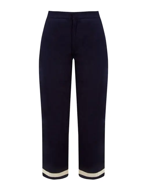 Брюки хлопковые JIL SANDER